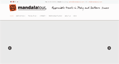 Desktop Screenshot of mandalatour.com